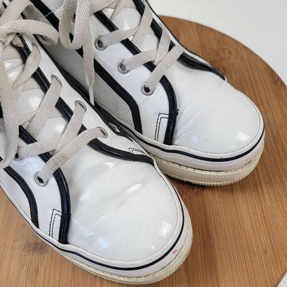 Vtg Skechers 90s Y2K Platform Chunky Heel Booties Women’s Jammers Shoes Sz 7 - Picture 4 of 16